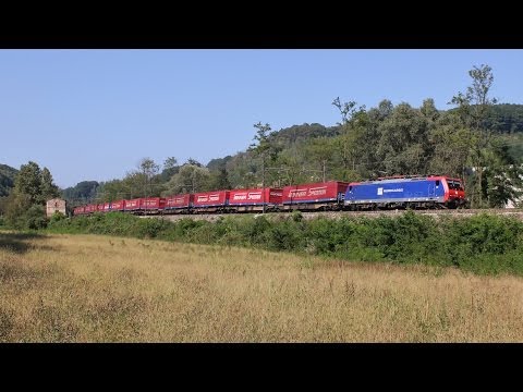 Tessin und Lombardei - NordCargo Re 474 am Winner UKV