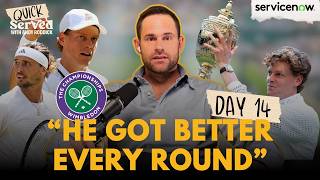 2026 Wimbledon Day 14 Recap: JANNIK SINNER WINS 2026 WIMBLEDON! Zverev's Fight & More
