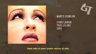 Cyndi Lauper - What&#39;s Going On (Subtitulada Español)