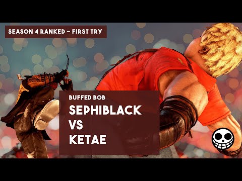 Season 4 Ranked - Road to TekkenGodOmega - Sephiblack (Miguel) vs Ketae (Bob)