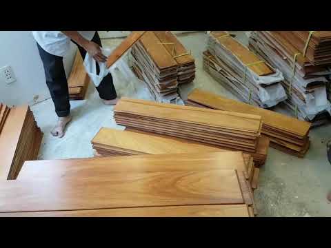 Phân loại sàn gỗ Gõ Đỏ Lào trước khi lắp đặt