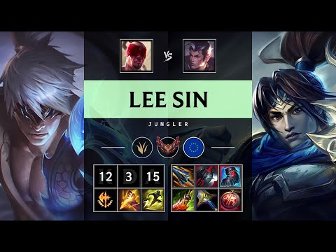 Lee Sin Jungle vs Xin Zhao - EUW Grandmaster Patch 25.20
