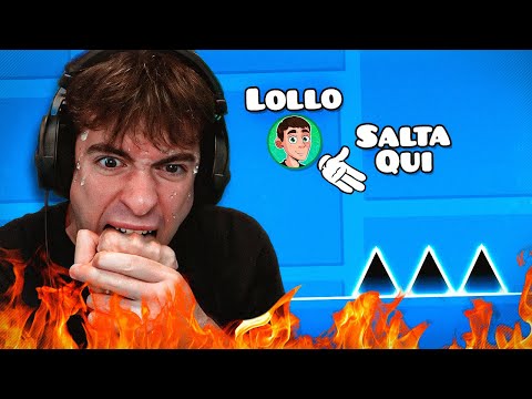 PROVO le VOSTRE SFIDE su GEOMETRY DASH!! LOLLOLACUSTRE CHALLENGE