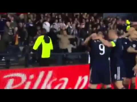 Scotland vs Poland 2:2 All Goals Match Review 08-10-2015