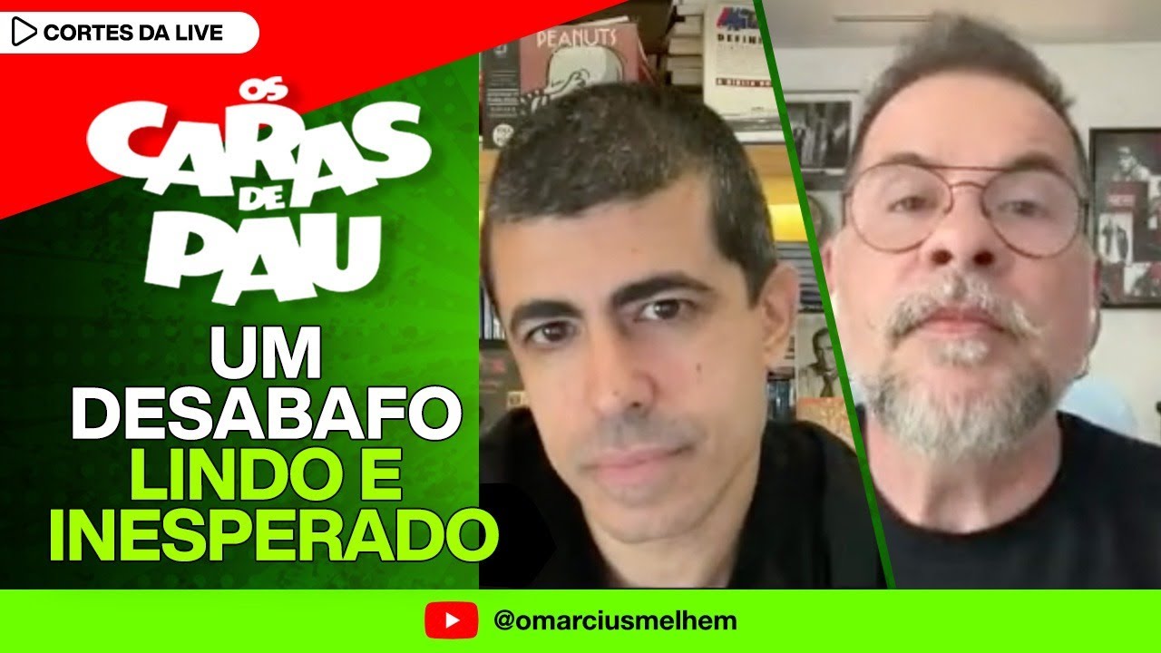 UM DESABAFO LINDO E INESPERADO (CORTE #2 DA LIVE  COM LEANDRO HASSUM E EQUIPE) @omarciusmelhem