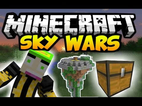 DuffyGames -  Minecraft Skywars I'll shoot everyone!  am OVERPOWERED!