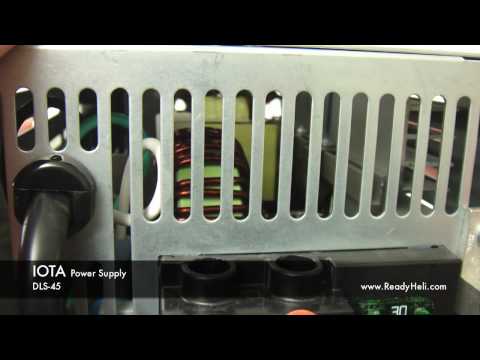 IOTA DLS-45 Power Supply www.ReadyHeli.com