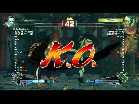 SSFIVAE~ Vega (RiDe Muiiimon) vs.  Sagat (ojisankai) HD