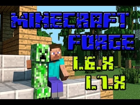 TUTORIAL HOW TO INSTALL FORGE IN MINECRAFT 1.6.4/1.7.2 (ANY VERSION)