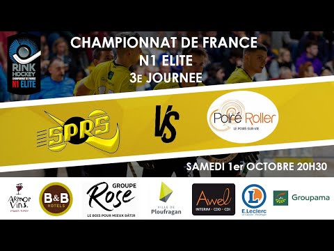 J3 N1 ELITE RINK HOCKEY 2022 2023 SPRS PLOUFRAGAN 5 - 1 POIRE ROLLER