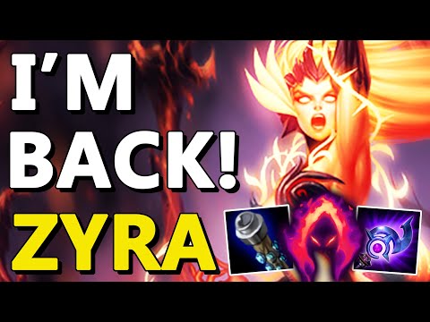 I'M BACK!!! ZYRA - Road to Million Mastery Points - Zyra Montage / Zyra Gameplay (League of Legends)
