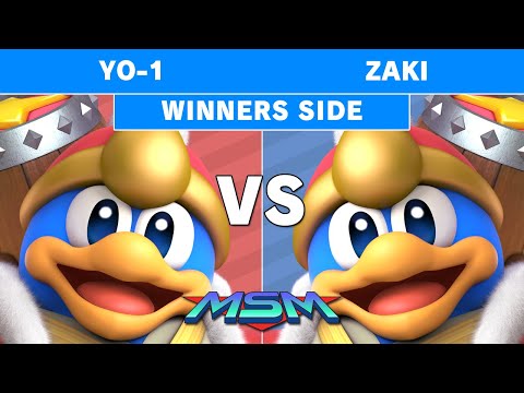 MSM 185 THC | Yo-1 (King Dedede) vs Geki | Zaki (DDD) Winners Pools - Smash Ultimate