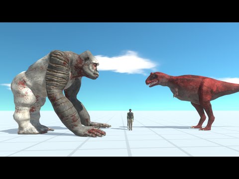 GORO & CARNOTOSAURUS vs EVERY UNIT - Animal Revolt Battle Simulator