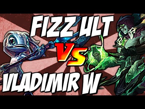 Fizz Ult vs Vladimir Pool - Chum the Waters vs Sanguine Pool by LoL Clash & Combo #lolclash