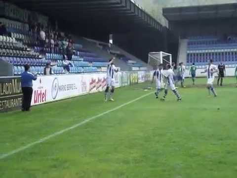 Gol de Siro ante la C.D.Guarnizo