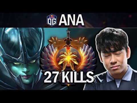 OG.ANA PHANTOM ASSASSIN WITH ETHEREAL BLADE - DOTA 2 7.27 GAMEPLAY