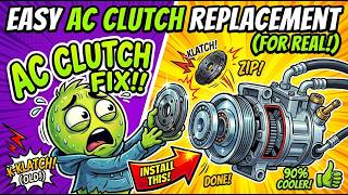 Save money! AC Clutch replacement instead of whole compressor!