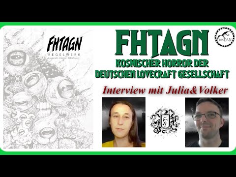 TzG: FHTAGN - Kosmischer Horror der Deutschen Lovecraft Gesellschaft |Gäste: Julia und Volker