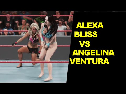 WWE 2K19 Alexa Bliss vs Angelina Ventura - Knockout Match