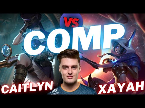COMP | CAITLYN VS XAYAH | ADC GAMEPLAY | Patch 15.5 / Season 15 | #LeagueofLegends