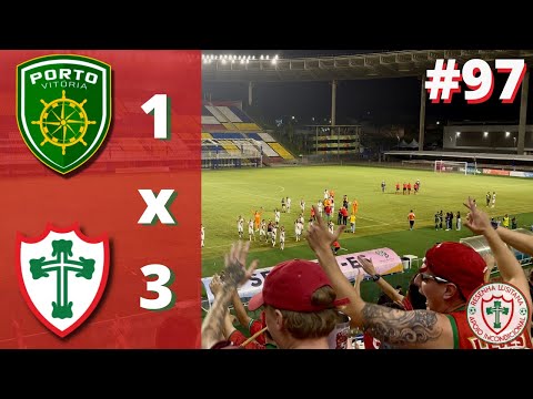 Porto Vitória 1-3 Portuguesa - A resounding victory for the league leaders!