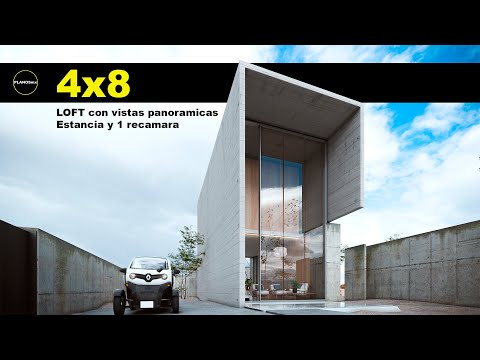 PLANOS CASAS pequeña casa minimalista de 4x8 los planos son importantes para iniciar tu construccion