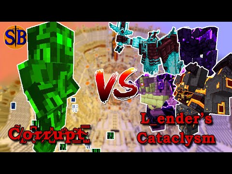 C̸̢̢̝̈̃̓o̶̬͇̐͆̌r̷̗͉̎ȓ̷̺̝̽̌ṵ̵̏̈́p̶͎͇̦̒͂ţ̴̯̺́̿͒  vs L_Ender's Cataclysm | Minecraft Mob Battle
