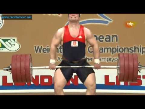 Men 105 kg European Weightlifting Championships Antalya 2012