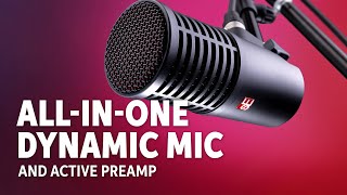 Video thumbnail for sE Electronics DynaCaster Dynamic Microphone Demo by Sweetwater