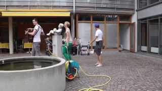 preview picture of video 'Cold Water Challenge 2014 - Helengarten Mieming'