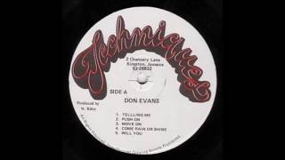 Don Evans - Come Rain or Shine