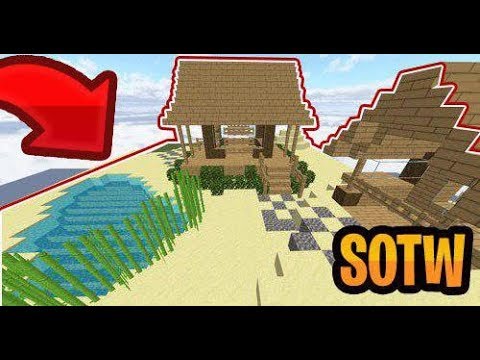 LIVING ON A BEACH SOTW - Trapping PainfulPvP's faction member on a skybridge!