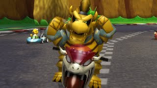 Golden Dry Bowser in Mario Kart Wii