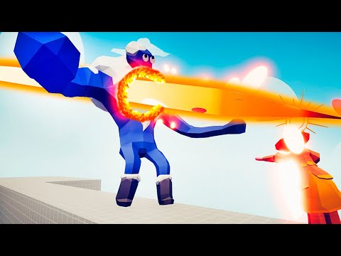 SUN BEAM BURN EVERY UNIT | TABS Totally Accurate Battle Simulator