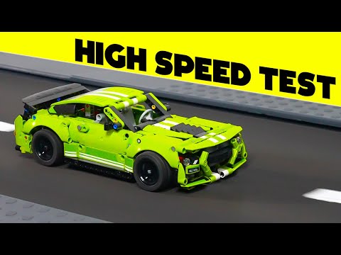 LEGO Shelby GT500 V.S. Treadmill!!