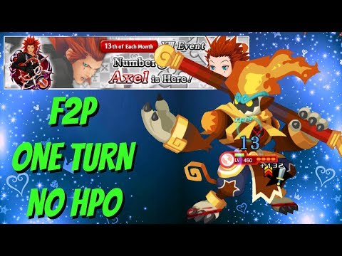 KH Union χ[Cross] F2P Axel B Event ~ 1 TURN MONKEY (QUEST 13) NO HPO