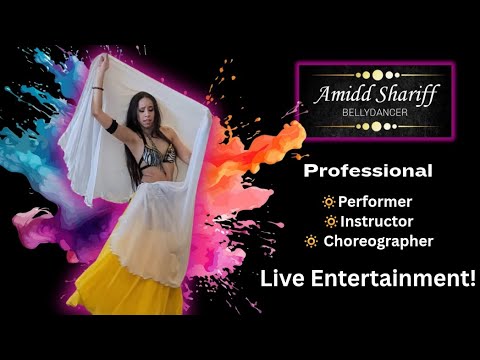Promotional video thumbnail 4 for Amidd Shariff Bellydancer