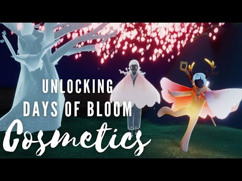 🕯️Unlocking Days of Bloom Cosmetics | Sky: Children of the Light