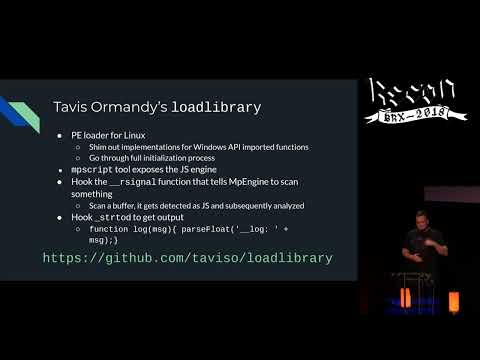 Recon 2018 Brussels - Reverse Engineering Windows Defender’s JavaScript Engine