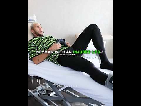 When Neymar Jr Forgot He Was Injured 😭