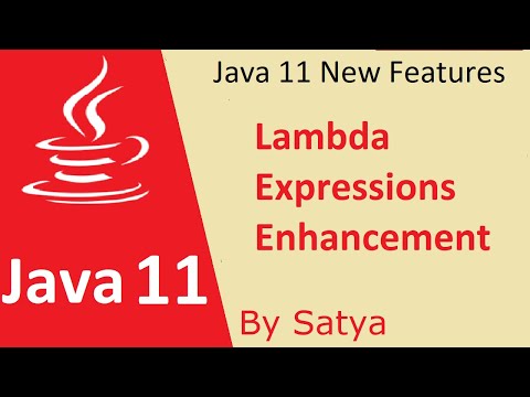 Java 11 New Features Local Variable Types In Lambda Expression Parameters