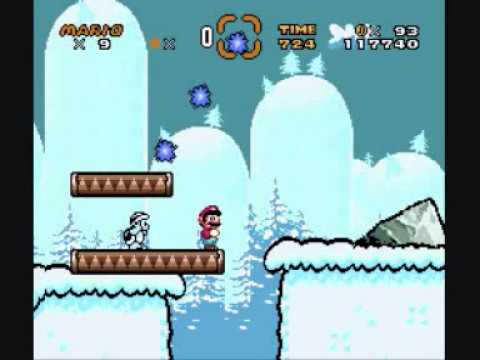 SMW Custom Music - Track 88 (Mega Man 7 - Freeze Man)