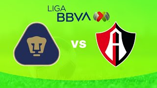 Pumas UNAM vs Atlas en vivo Liga MX-Clausura