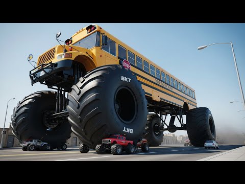 Epic Monster Truck Jumps & High-Speed Stunts | Extreme Action Compilation #38