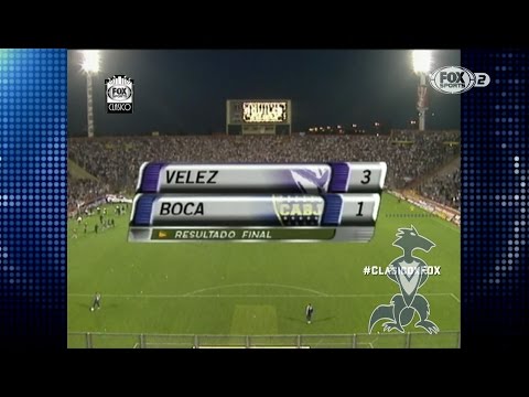 PARTIDO | Velez 3 Vs Boca 1 | Apertura 1999 | Fecha 07 | F DOMINGUEZ