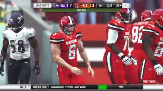 Browns (0-1) Franchise CPU vs CPU, Year 1 Wk 2