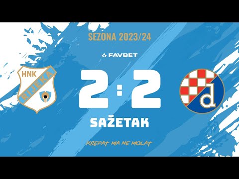 HNK Hrvatski Nogometni Klub Rijeka 2-2 GNK Dinamo Zagreb :: Resumos ::  Videos 