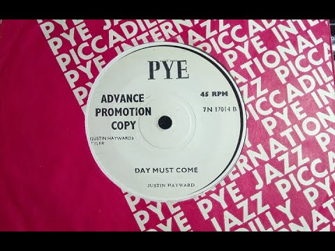 Exotica Dancer - JUSTIN HAYWARD - Day Must Come - PYE 7N 17014 UK Dec 1965 Moody Blues