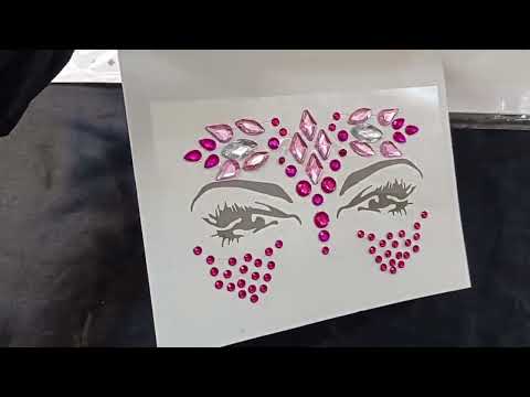 CARTELA ADESIVA PEDRARIA VARIADAS