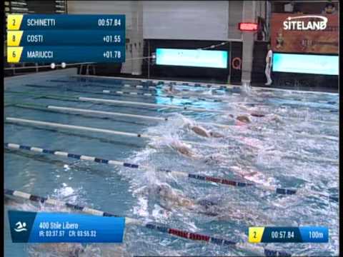 Serie 2 dei 400 Stile Libero  Assoluti M Agonisti - 7° Trofeo SOGEIS Montichiari